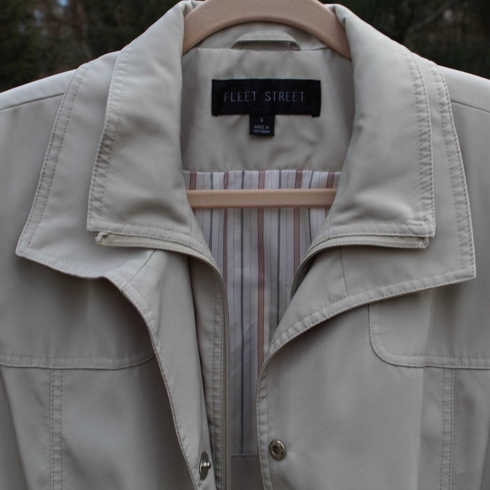 Fleet Street Attractive Lined Spring/Fall Jacket - Picture 2 of 4